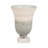 Glass Vase with Aluminum Connector and Stone Base in Glam Style Crafted from Glass Metal and Stone-2122176113