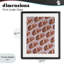 Croissants avec rubans, impression encadrée sous verre, conception par Lish Creative-759449678-759449679