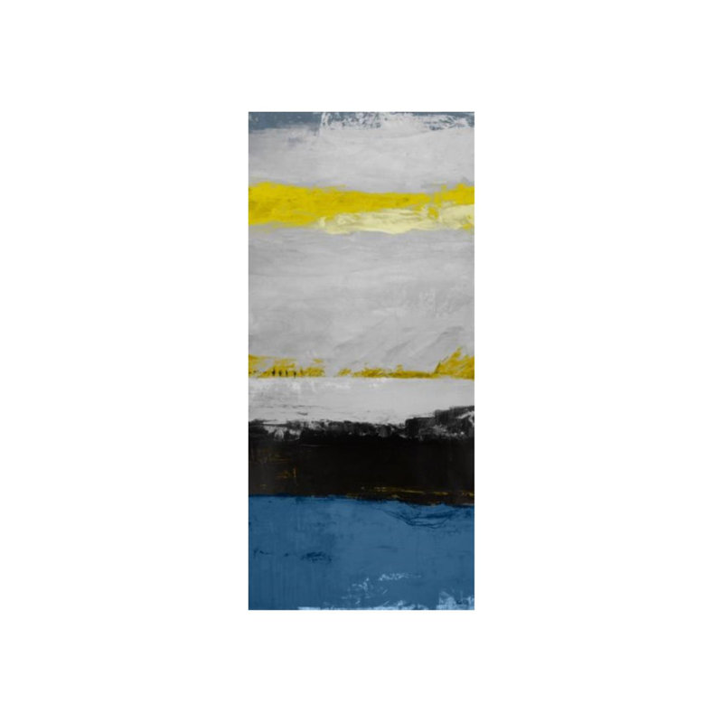 Terra Firma I Painting by Kyle Goderwis, Knife Gel, 53" H x 24" W x 1.5" D