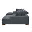 Grand canapé modulaire à double assise en velours côtelé Large Seating-2102258934