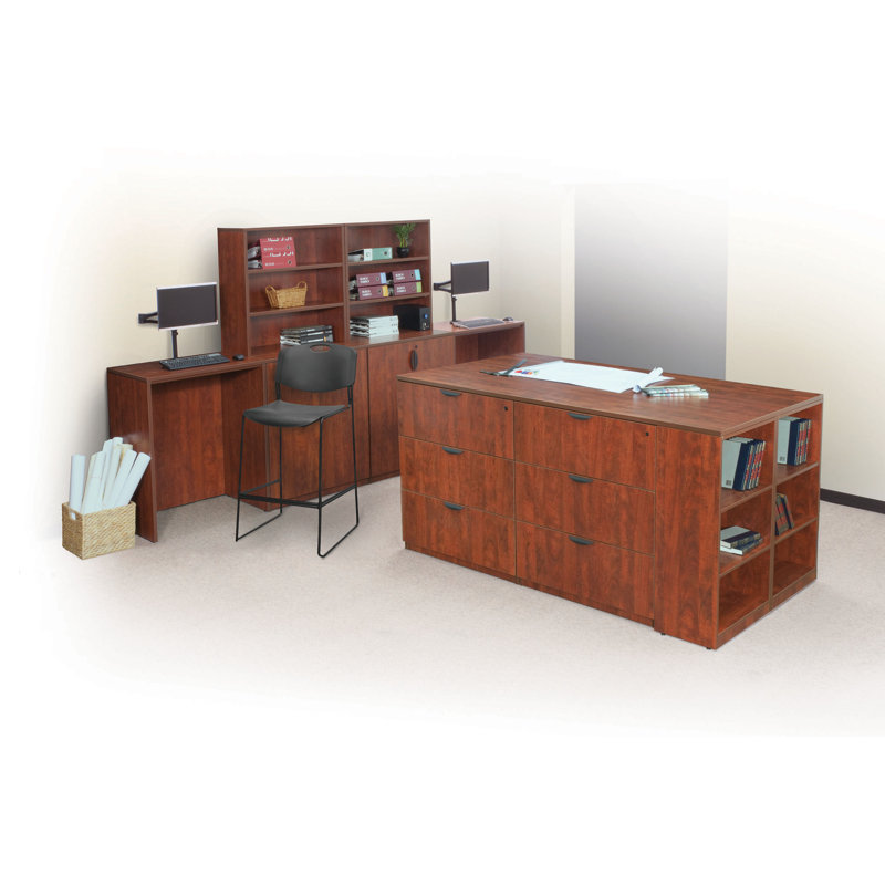 Legacy Stand Up Lateral File, Cherry