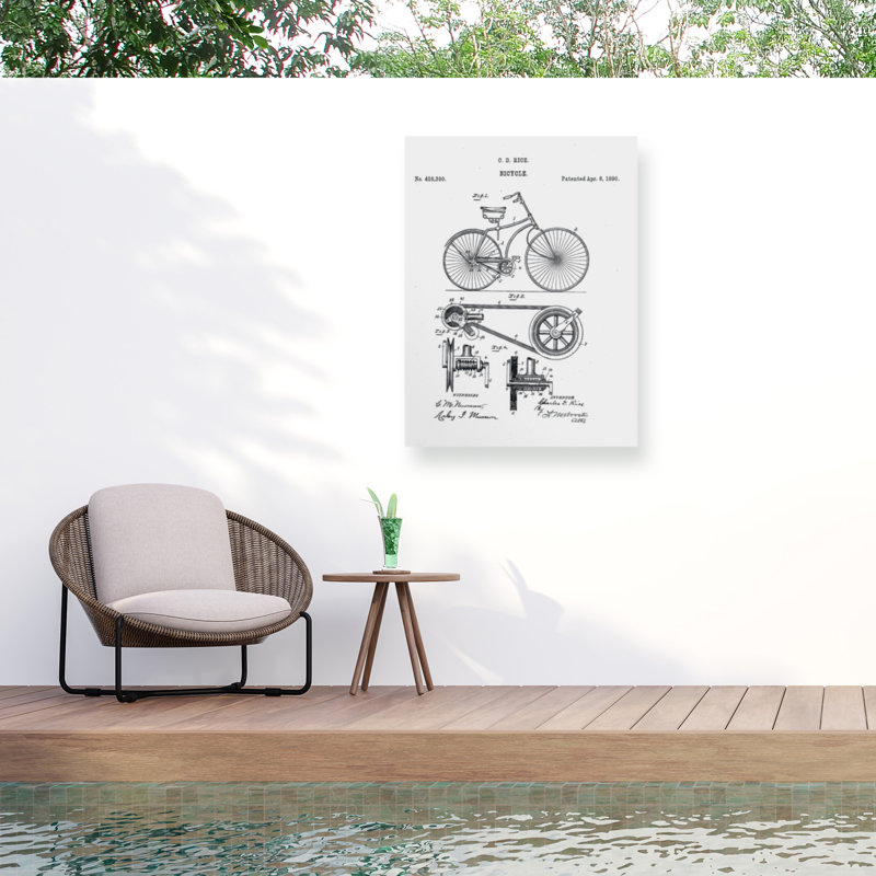 Toile d'extérieur Claire Doherty Linquist, H 47 po x l 35 po x P 1,5 po