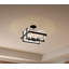 Cloud Break 4 - Light Semi Flush Mount