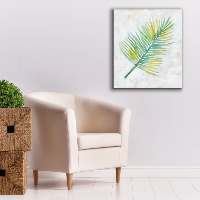 "Epic Graffiti" Ocean Side Palms 4 "par Chariklia Zarris, art mural sur toile, 26 po x 30 po