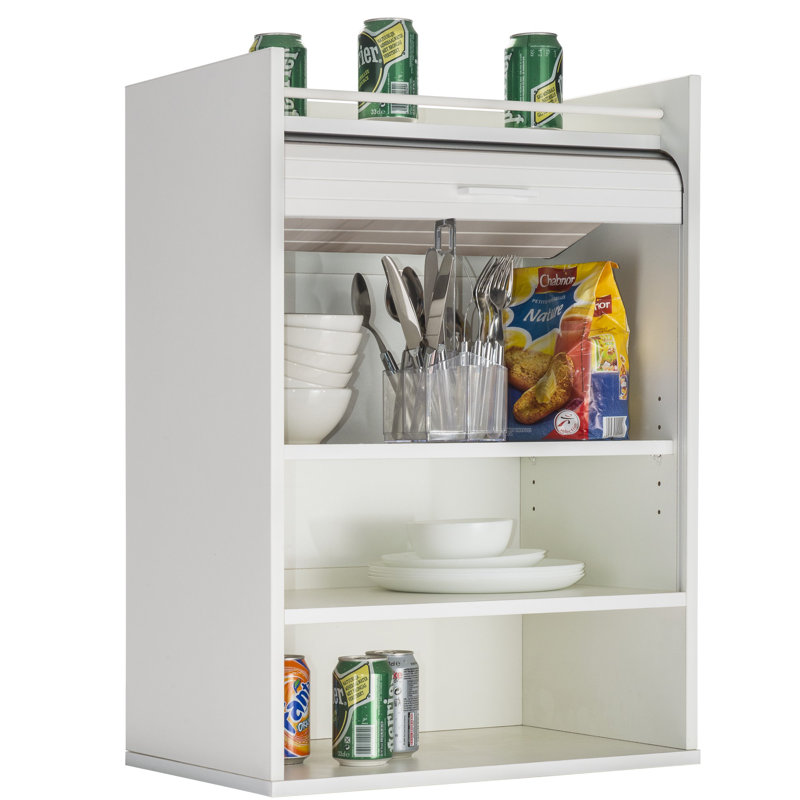 Eoin 76.6cm Kitchen Pantry, White