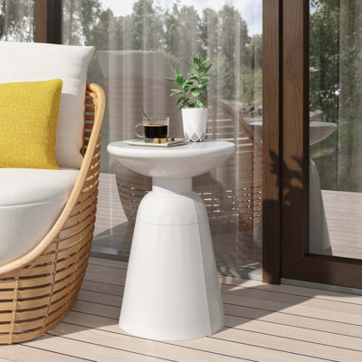 Outdoor Metal Side Table -Large