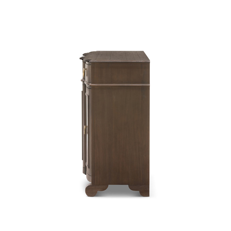 Great House Sideboard, Whitewash, Truffle