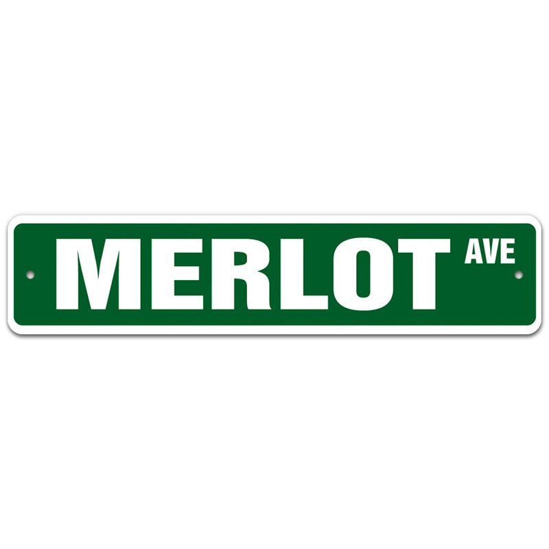 Plaque de rue Sunrise, H 4 po x l 18 po x P 0,1 po
