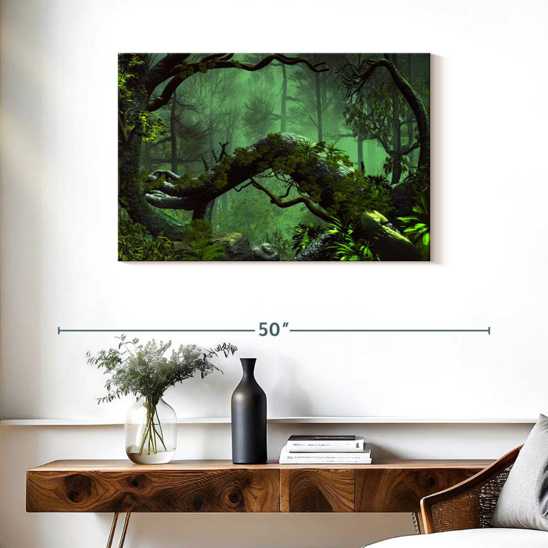 Alvord la forêt sombre, H 24 po x l 36 po
