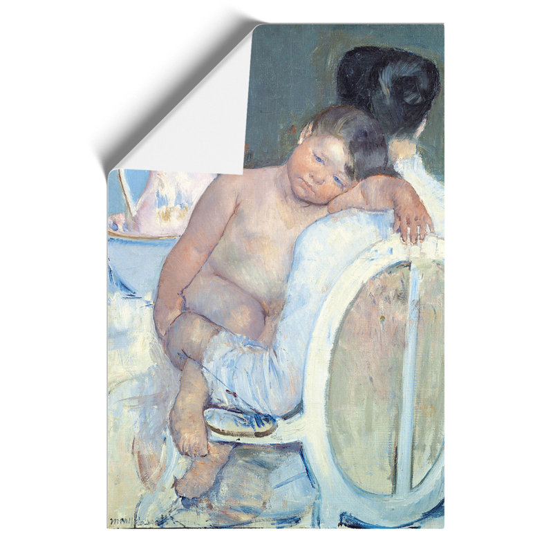 Mother And Child Vol.7 by Mary Cassatt - No Frame Painting, 42cm H x 30cm W x 0.1cm D