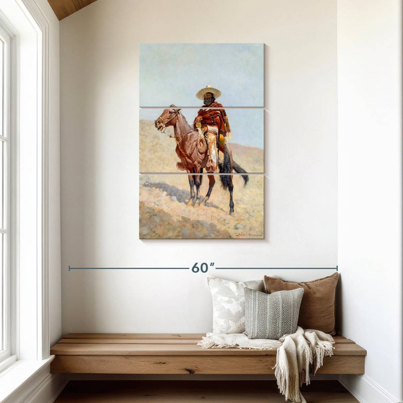 Lelar A Mexican Vaquero 1890, 45" H x 28" W