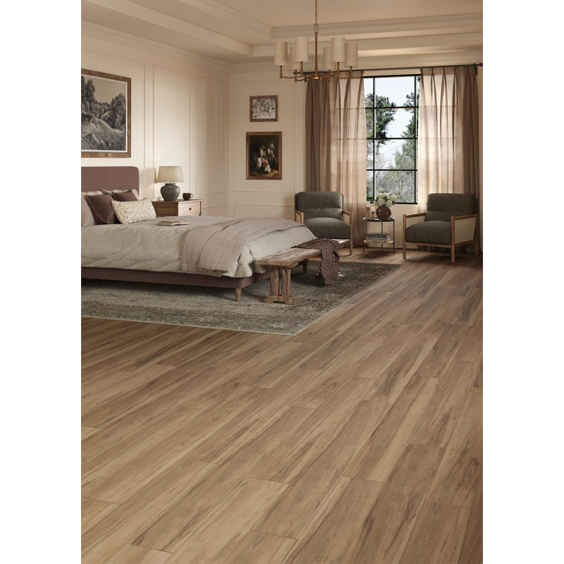 ADURA®Max with Microban® Gala 7" x 60" x 8mm Apple Wood WPC Luxury Vinyl Plank, Vine-Brown