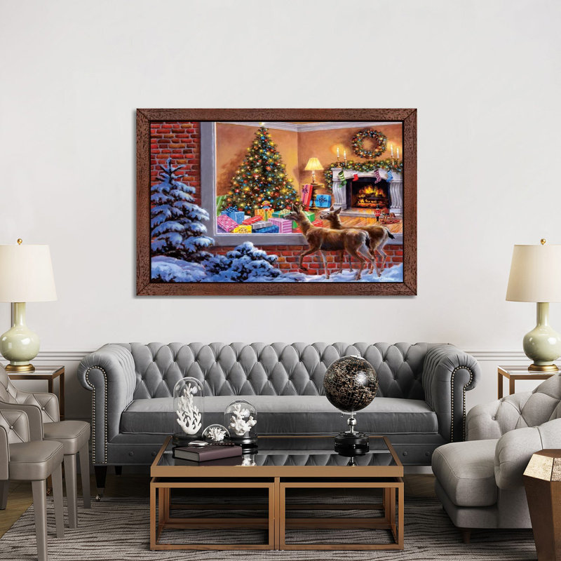 You Better Be Good by Nicky Boehme - Print on Canvas, 101.6 cm H x 66.04 cm W, Brown Framed