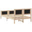 Double (4'6) Solid Wood Bed Frame-1819471397