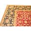 High-Quality Hand-Knotted Red And Black Area Rug