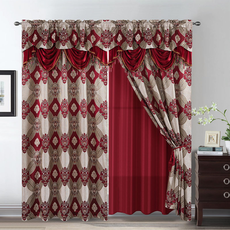 Ensemble de rideaux 2 fils Elegance