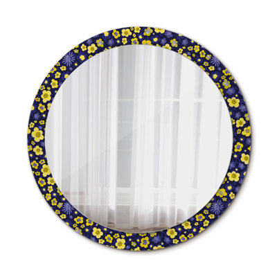 Huldar Glass Flat Wall Mirror