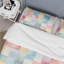 Serene Watercolor I - Ensemble de housse de couette en patchwork - Polyester microfibre-827173490
