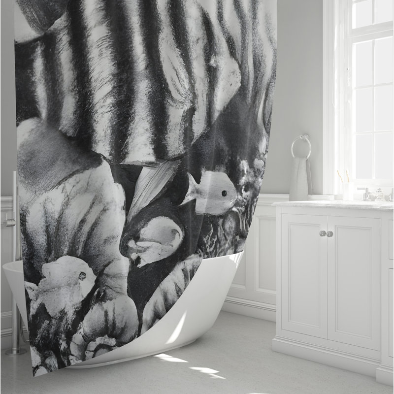 Rideau de douche Selah, H 72 po x l 70 po