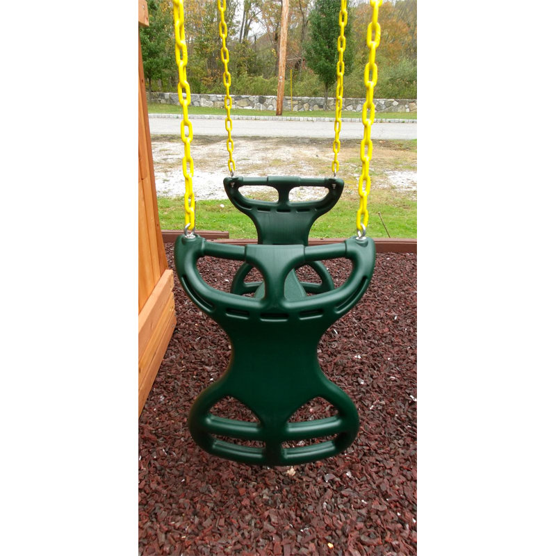 Fauteuil oscillant robuste avec chaînes