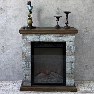 26" W Electric Fireplace