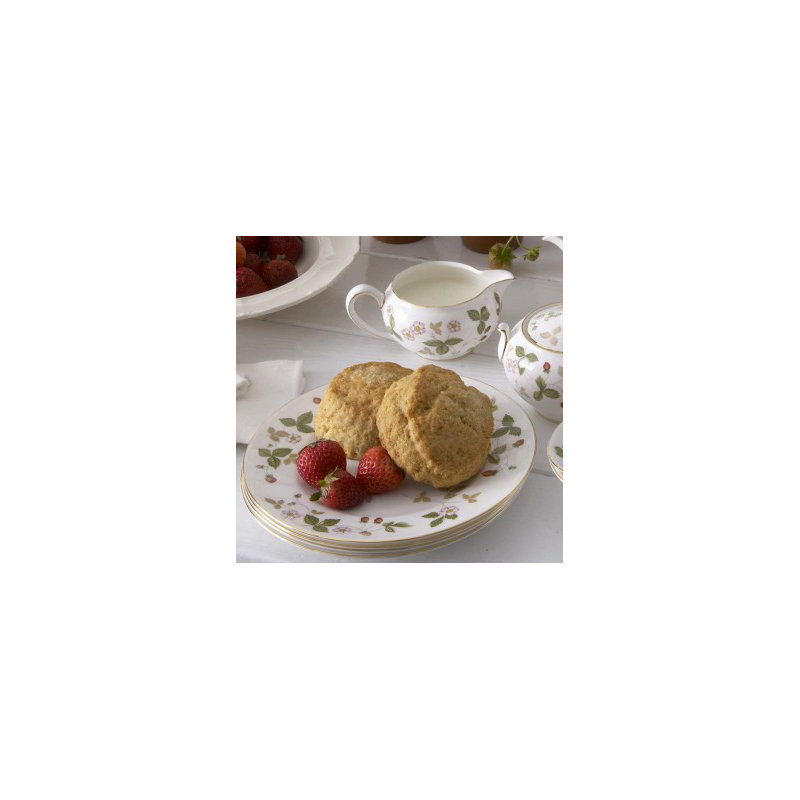Wild Strawberry Bone China Appetizer Plate