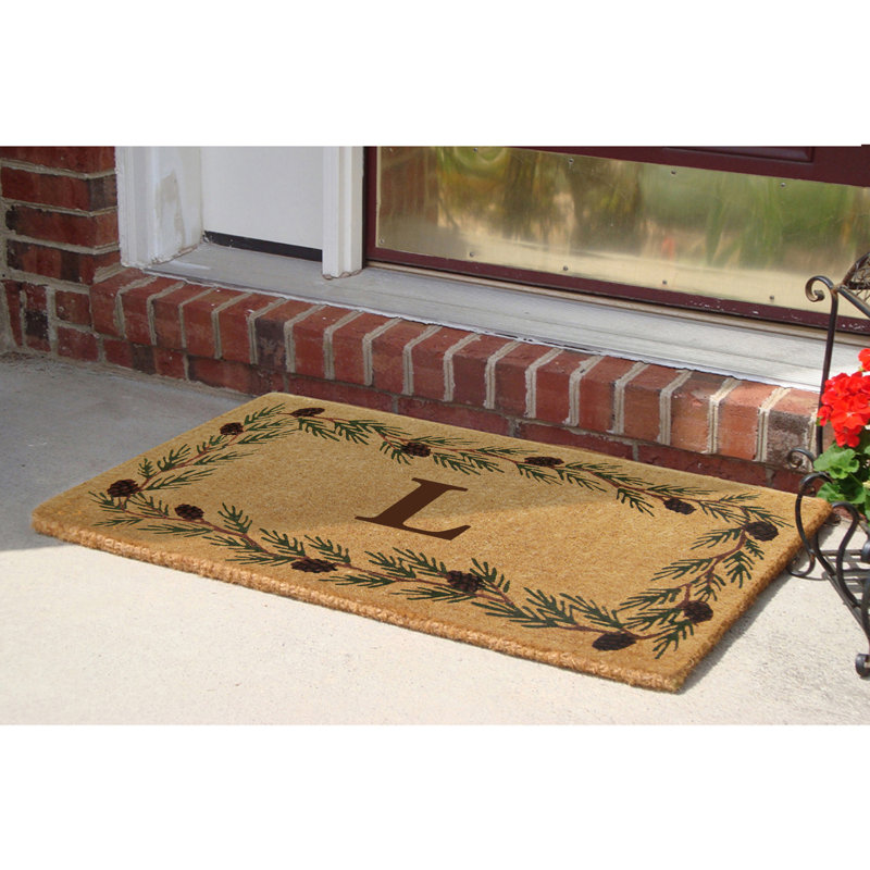 Tapis de porte antidérapant pour l'extérieur, L 22 po x L 36 po, L