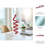 Modern Glass Spiral Sculpture Figurine For Home Decor - Ornmental Decorative Objects For Hallway Accent Or Decorations For Living Room - 19"-363576495