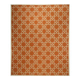 Flatweave Geometric Area Rug