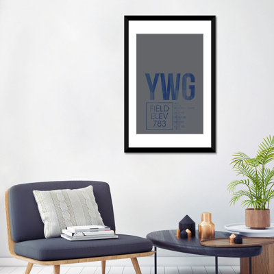 "winnipeg" , art textuel sur toile, "air traffic control series"