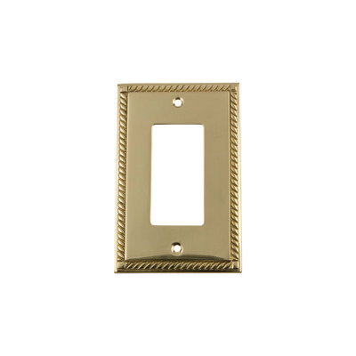 Rope 1-Gang Rocker Wall Plate