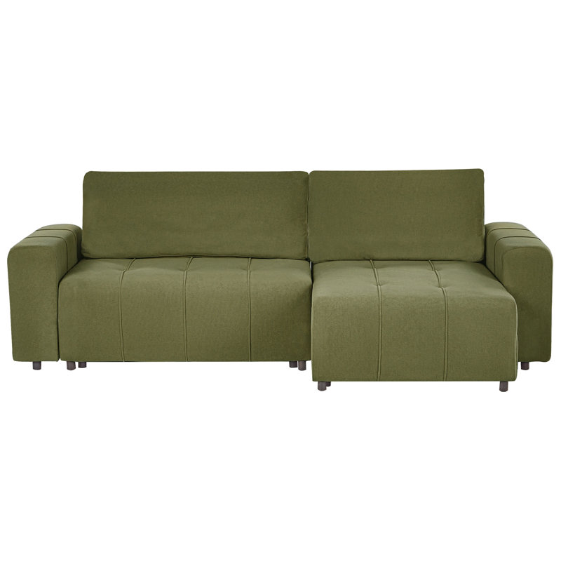 INNVIK 3 Seater Sofa Bed, Right Hand Facing, Green