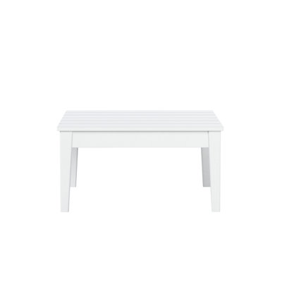 Table basse d'extérieur carrée en PEHD Joubert