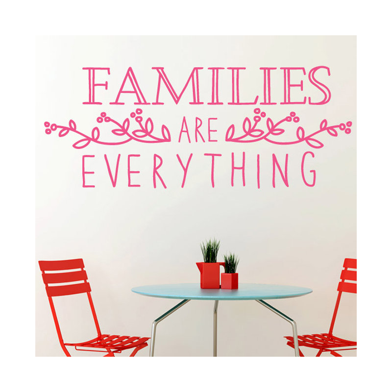 Wall Decal, Large, Pink