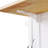 53Inch Large Kitchen Island With Drop Leaf, Power Outlet, Door Internal Storage Rack, Rolling Kitchen Cart On 5 Wheels With 5 Open Side Racks For Kitchen, Dining Room(Not Include Bar Stools)-1703377374