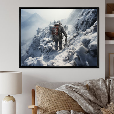 Hick Winter Mountain Track III - Randonnée, art mural