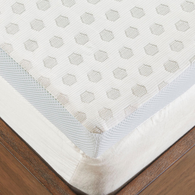 Surmatelas hypoallergénique réversible toutes saisons, Grand