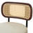 Cicero 25.59" Seat Height Swivel PU Faux Leather Bar Stools With Cane Back For Counter Height-207102289-207102302