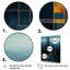 Blue Tower Collages - Abstract Collages, art mural-889752063-889752014