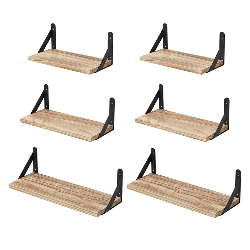 Solid Wood, Paulownia Wood Floating Shelf