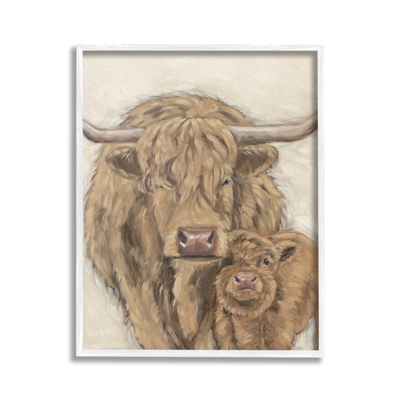 Giclée encadrée par Highland, Giclée encadrée blanc bord de mer, H 20 po x l 16 po