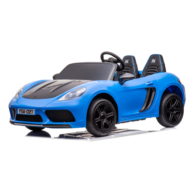 Voiture à piles, Bleu