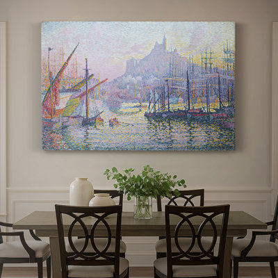 The Port of Marseille-Paul Signac-Gallery Wrapped Canvas-1905