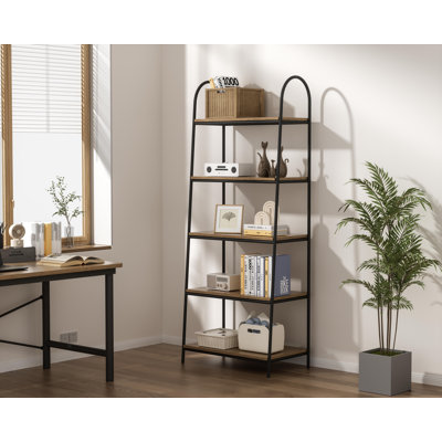 71 inch Shelving Unit in Natural Driftwood