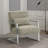 Machelle Faux Leather Armchair