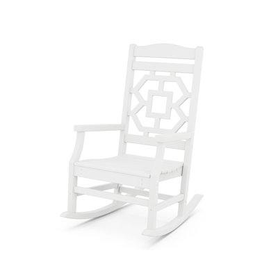 Chaise berçante en plastique POLYWOOD