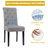 Linen Tufted Back Dining Chair-1685446421-1685446426