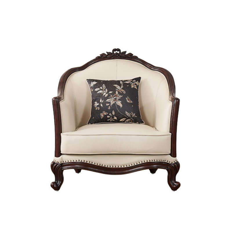 Auburta Leather Armchair