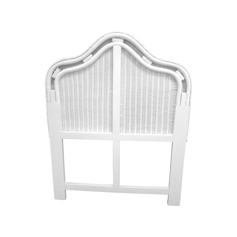 Tête de lit Watkins, Simple, Blanc