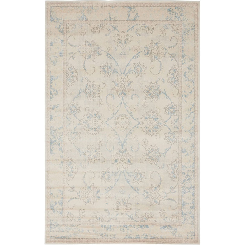 Ikat Indoor Rug, Rectangle 2'2" x 3'